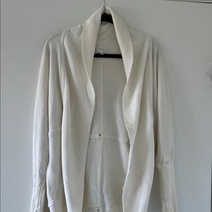 Wilfred Cream Open-Front Jacket
